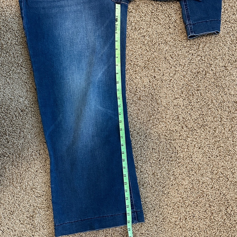 Democracy Medium Blue Wide Leg Jeans - Picture 6 of 6